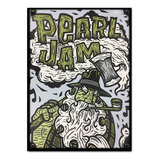#552 - Cuadro Decorativo Vintage 30 X 40 - Pearl Jam Rock