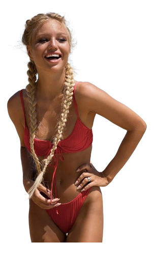 2023 Bañador Multicolor Bikini Split Bañador Mujer