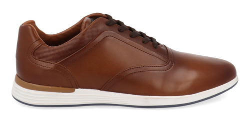 Zapato  Casual Vazza Para  Hombre Color Maple 