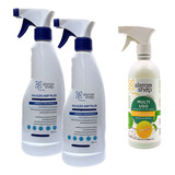 Kit Com 2 Adf Solução Anti Acaro + 1 Multi Uso Antialérgico 