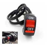 Switch Apagador Interruptor Motocicleta Auxiliar Luces Foco