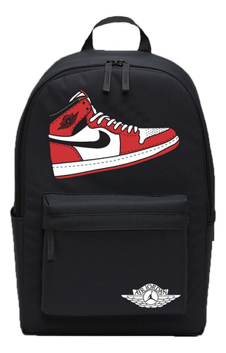 Mochila Nike Air Jordan Heritage Original 2.1 Color Negro