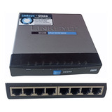 Switch Cisco Linksys 8-port 10/100 Redes Uso Rudo Ethernet