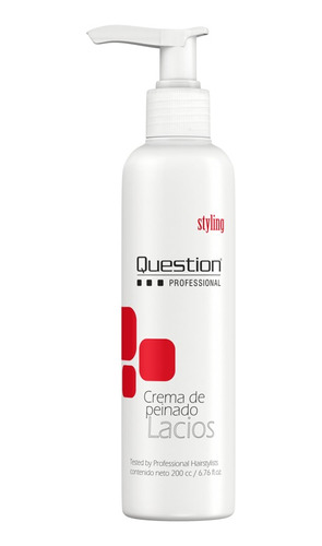 Crema De Peinado De Lacios De Question 