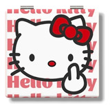 Espejo De Cartera Plegable Doble Diseños Sanrio Hello Kitty
