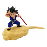 Figura Son Goku Nube Voladora Baculo Magic Anime Dragon Ball