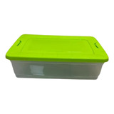 Organizador Plastico Multiuso 42 Lts Con Traba Grande 60x40 