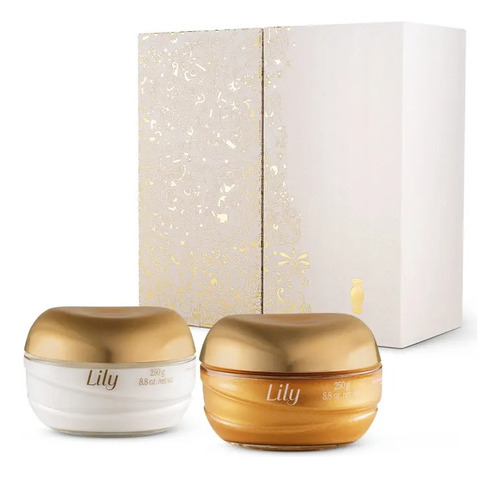 O Boticário Acetinados Lily Creme Corpora+geléia Iluminadora