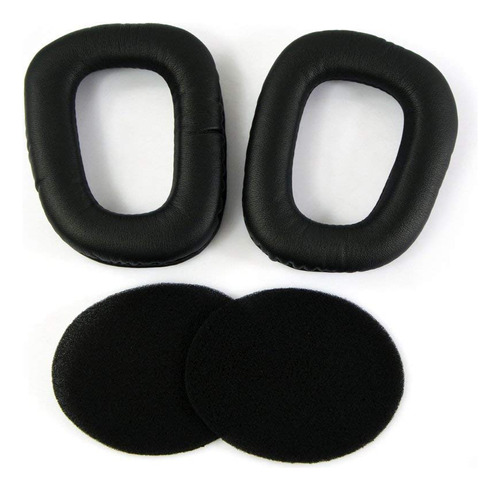 Almohadillas Para Auriculares Logitech G430 Y Mas, Negras
