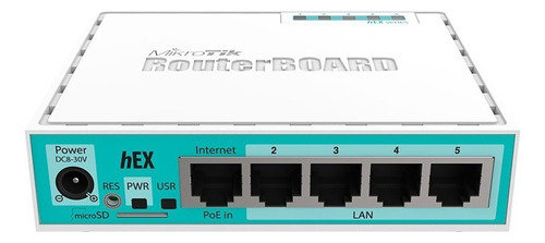 Routerboard Mikrotik Hex Rb750gr3 5 Gigabit 880mhz 2 Cores