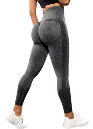 Calça Legging Levanta Bumbum Fitness Sem Costura - Multicor
