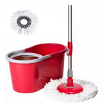 Mopa 360 Spin Mop Balde Trapeador Centrifugo Acero +2 Mopas