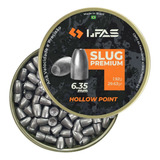 Chumbinho Slug 6.35mm Premium Chumbo P Carabinas Pcp - Lfas