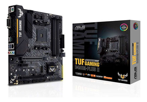 Motherboard Amd Asus Tuf Gaming B450m-plus Ii Am4 Ddr4 Hdmi