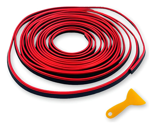 Moldura Interior Vista Decorativa Brillante Metálica 5m Auto | MercadoLibre