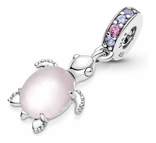 Charm Pandora Original Tortuga De Mar Rosa