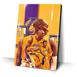 Quadro Decorativo 50x30cm Kobe Bryant 08