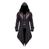 Chaqueta Con Capucha Estilo Gótico Assassin Creed Steampunk