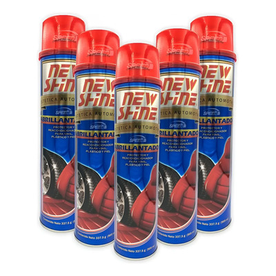 5 Abrillantador New Shine Jumbo \u002F Motor Llantas  | Envío gratis