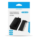 Fonte Carregador Para Notebook Universal Plug´s 12-24v 96w 