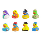 Set De Patos Diferentes Profesiones Juego De 8pzs Para Niño