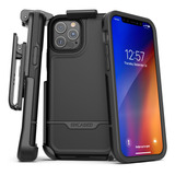 Funda Con Clip Para iPhone 12 Pro Max Uso Rudo Protector