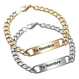 Dos Pulseras Para Parejas Personalizadas