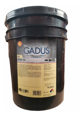 Grasa Gadus (s2 V 220 00) X 18kg Shell