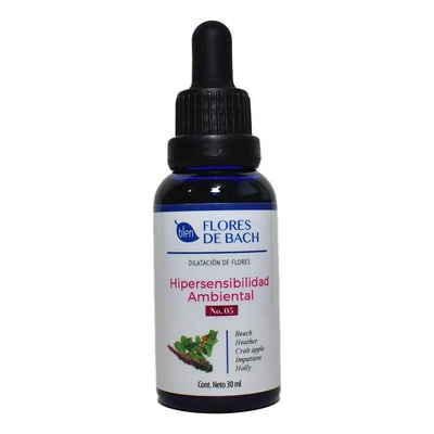 Flores de Bach Hipersensibilidad Ambiental 30 mL Blen Fragancia Floral | Meses sin interés