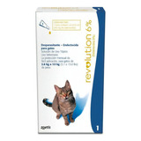 Revolution 6% Desparasitante Gatos 2,6 A 7,5 Kg | 1 X 0.75ml