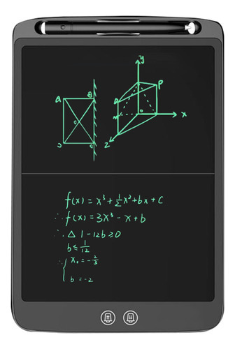 Placa Lcd Escrita Tablet Digital Eletrônico Desenho 12inch