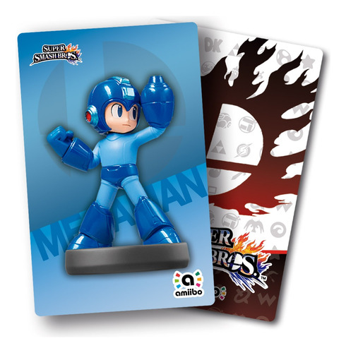 Tarjeta Nfc Megaman Smash Amiibo