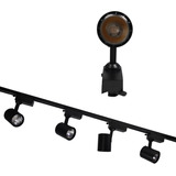 Kit Trilho Eletrificado 1,5 M Com 4 Spots Led 7w Biv Bh166