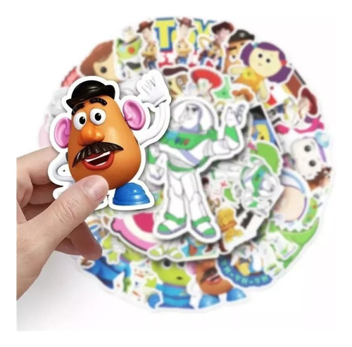 Fabuloso Set De Stickers Toy Story (50 Unidades)
