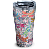 Vaso Dragonfly Mandala De Acero Inoxidable Tapa De Mart...