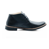 Zapatos Hombre Botin Vestir Simil Cuero Base Goma