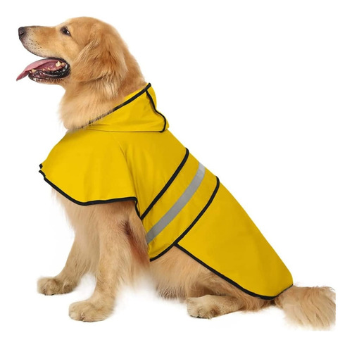 Impermeable Para Perro, Con Capuchaimpermeable Para Perros