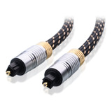 Cable Toslink Optico Audio Digital  35 Pies - Blakhelmet E