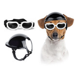 Lentes Y Casco Para Perro Pequeño