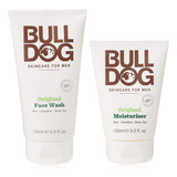 Bulldog Skincare Duo Set, Crema Hidratante De 3.3 Onzas Y La