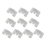 10x Soporte De Montaje Empotrado For Muebles Clip Z Grande