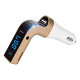 Receptor Bluetooth Cargador Usb Auto Fm Manos Libres Carg7