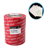 Dvd-r Marca Ridata 500 Pzs + 500 Sobres De Papel