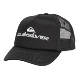 Gorra Quiksilver Modelo Omnistack Negro Trucker Importada