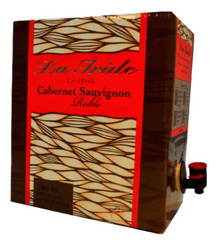 Vino La Iride Cabernet Sauvignon Bag In Box 5 Lts