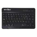 Teclado Mini Slim Inalámbrico Bluetooth Keyboard Wb-3000