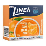 Gelatina Sem Açucar Sabor Tangerina Linea 10g