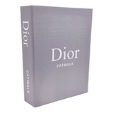 Caixa Livro Decorativa Grande 31x23,5x5cm -  Dior Cinza