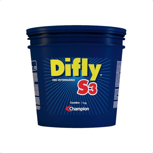 Difly S3 Champion Antiparasitas Para Bovinos - 1 Kg