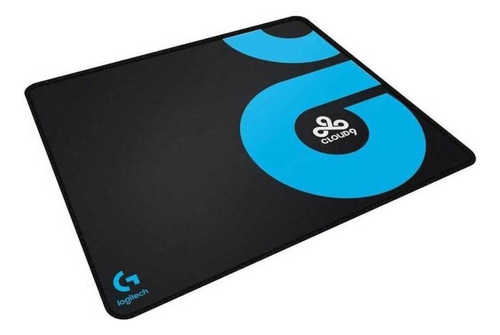Mouse Pad Logitech Gaming G640 Serie G Cloud9 Logo Azul